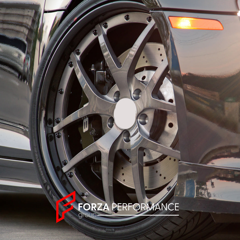 FORZA PERFORMANCE FORGED WHEELS RIMS for MASERATI GRANCABRIO custom fit Modulare M18 3-PIECE