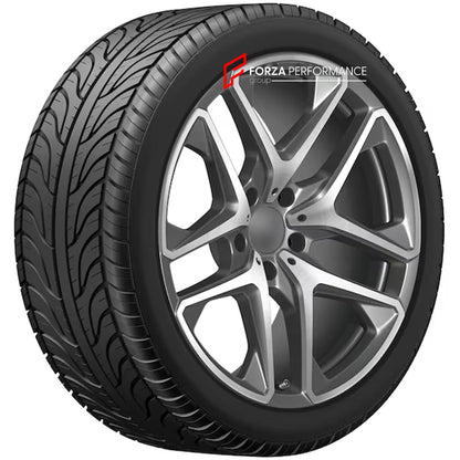 FORZA PERFORMANCE FORGED WHEELS RIMS for MERCEDES-BENZ G-CLASS G63 W465 custom fit OEM 5-twin-spoke grey genuine