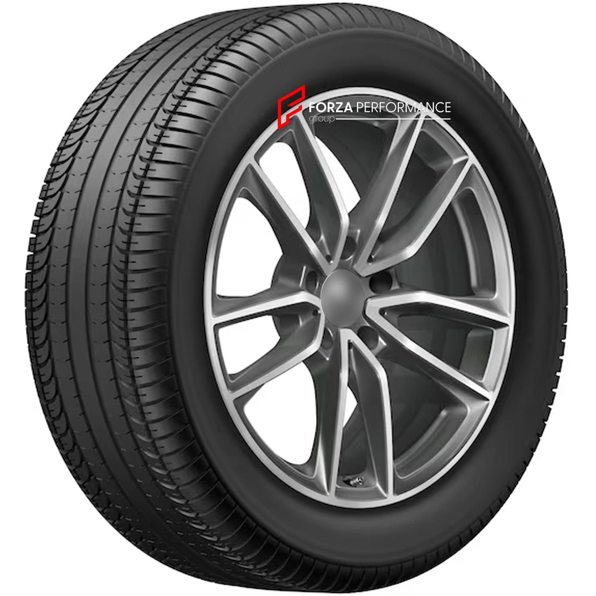 FORZA PERFORMANCE FORGED WHEELS RIMS for MERCEDES-BENZ G-CLASS G63 W465 custom fit OEM 5-twin-spoke titanium grey