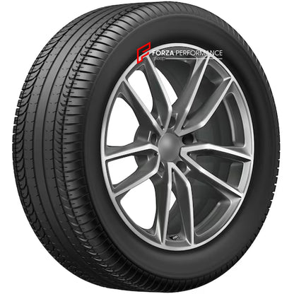 FORZA PERFORMANCE FORGED WHEELS RIMS for MERCEDES-BENZ G-CLASS G63 W465 custom fit OEM 5-twin-spoke titanium grey