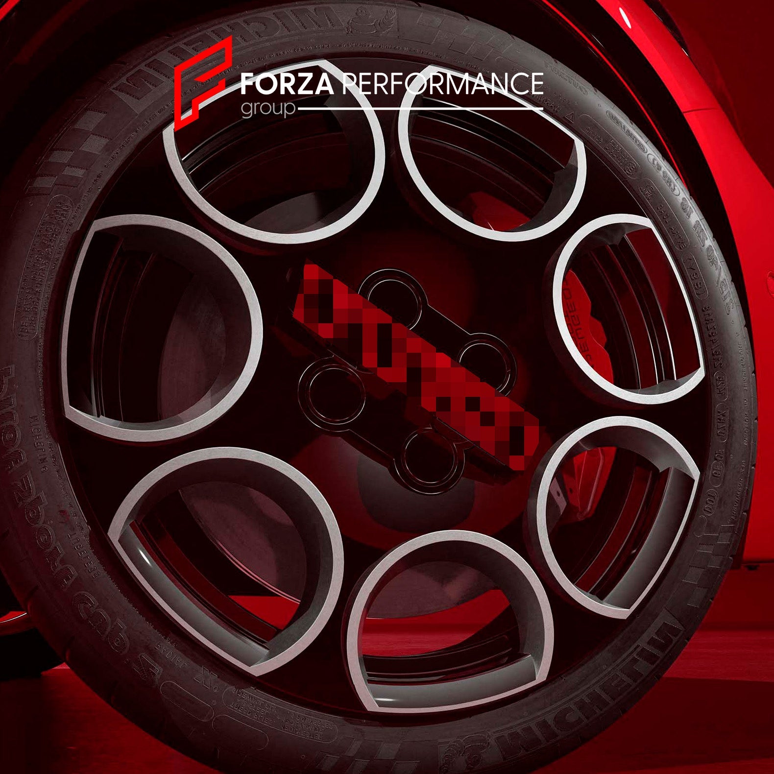 FORZA PERFORMANCE FORGED WHEELS RIMS for PEUGEOT E-208 GTi custom fit OEM E-208 GTI WHEELS