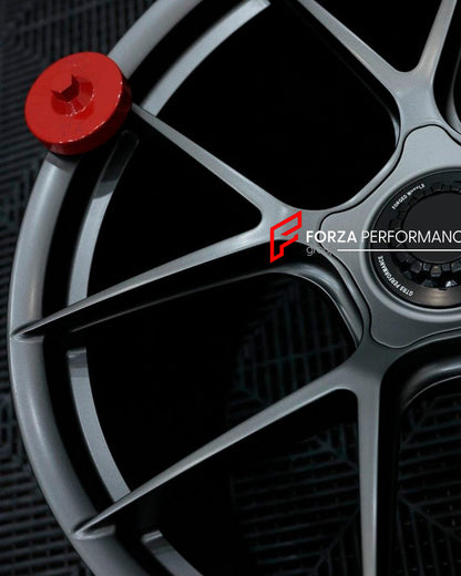 FORZA PERFORMANCE FORGED WHEELS RIMS for PORSCHE 911 991 992 CARRERA T S 4S custom fit OEM GT3RS 5LUG STYLE WHEELS
