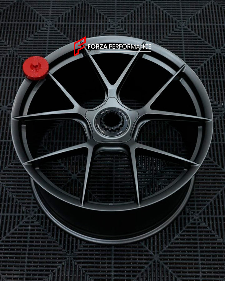 FORZA PERFORMANCE FORGED WHEELS RIMS for PORSCHE 911 991 992 CARRERA T S 4S custom fit OEM GT3RS 5LUG STYLE WHEELS