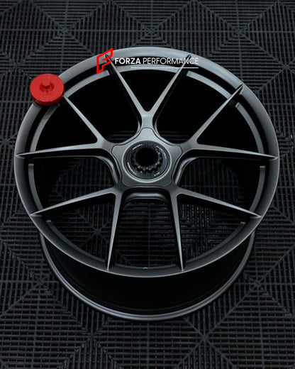 FORZA PERFORMANCE FORGED WHEELS RIMS for PORSCHE 911 991 992 CARRERA T S 4S custom fit OEM GT3RS 5LUG STYLE WHEELS