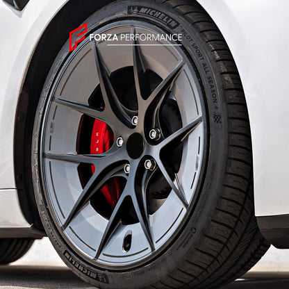 FORZA PERFORMANCE FORGED WHEELS RIMS for TESLA MODEL Y JUNIPER 2025 custom fit OEM ROAD WARRIOR WHEELS