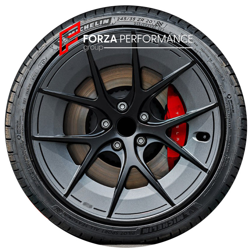 FORZA PERFORMANCE FORGED WHEELS RIMS for TESLA MODEL Y JUNIPER 2025 custom fit OEM ROAD WARRIOR WHEELS