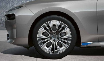 906 BICOLOUR DARK GREY 3D We manufacture premium quality forged wheels rims for   NEW BMW 7 SERIES G70 730i 735i 740i 730d 740d 750e 760i i7 M760e 2022+ in any design, size, color.  Wheels size:  Front 20 x 9  Rear 20 x 10,5  Forged wheels can be produced in any wheel specs by your inquiries and we can provide our specs  Compared to standard alloy cast wheels, forged wheels have the highest strength-to-weight ratio; they are 20-25% lighter while maintaining the same load factor.