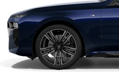 908 M BICOLOUR  We manufacture premium quality forged wheels rims for   NEW BMW 7 SERIES G70 730i 735i 740i 730d 740d 750e 760i i7 M760e 2022+ in any design, size, color.  Wheels size:  Front 21 x 9  Rear 21 x 10,5  Forged wheels can be produced in any wheel specs by your inquiries and we can provide our specs  Compared to standard alloy cast wheels, forged wheels have the highest strength-to-weight ratio; they are 20-25% lighter while maintaining the same load factor.