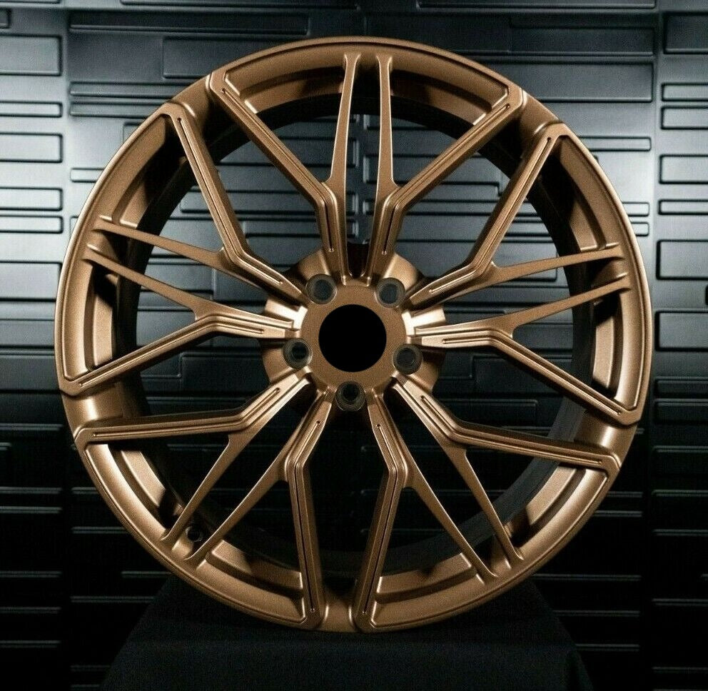 NEW SIAN WHEELS We manufacture premium quality forged wheels rims for   LAMBORGHINI HURACAN in any design, size, color.  Wheels size:  Front 20 x 8.5 ET 37  Rear 20 x 11 ET 36  PCD: 5x112  CB:  Front 57.1  Rear 66.5  Forged wheels can be produced in any wheel specs by your inquiries and we can provide our specs