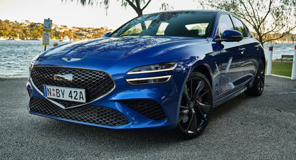 OEM GENESIS G70 We manufacture premium quality forged wheels rims for   GENESIS G70 IK FACELIFT 2020+ in any design, size, color.  Wheels size:   Front 19 x 8 ET 34  Rear 19 x 8.5 ET 46.5  PCD: 5 x 114.3  CB: 67.1  Forged wheels can be produced in any wheel specs by your inquiries and we can provide our specs