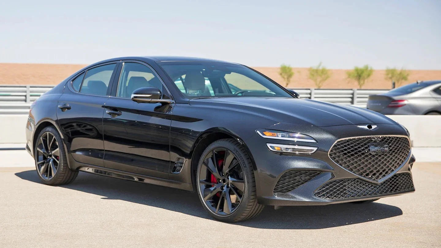OEM GENESIS G70 We manufacture premium quality forged wheels rims for   GENESIS G70 IK FACELIFT 2020+ in any design, size, color.  Wheels size:   Front 19 x 8 ET 34  Rear 19 x 8.5 ET 46.5  PCD: 5 x 114.3  CB: 67.1  Forged wheels can be produced in any wheel specs by your inquiries and we can provide our specs