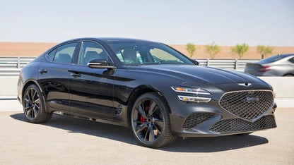 OEM GENESIS G70 We manufacture premium quality forged wheels rims for   GENESIS G70 IK FACELIFT 2020+ in any design, size, color.  Wheels size:   Front 19 x 8 ET 34  Rear 19 x 8.5 ET 46.5  PCD: 5 x 114.3  CB: 67.1  Forged wheels can be produced in any wheel specs by your inquiries and we can provide our specs