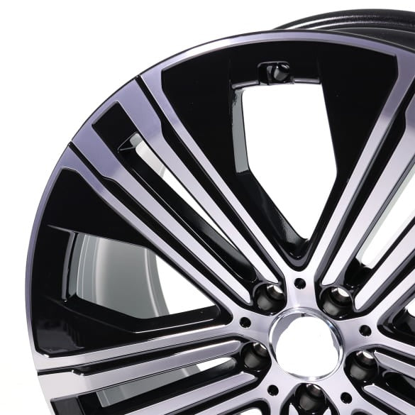 We manufacture premium quality forged wheels rims for   Mercedes-benz EQS V297 2022+ in any design, size, color.  Wheels size:  Front 21 x 9,5 ET 41,5  Rear 21 x 9,5 ET 41,5  PCD: 5 x 112  CB: 66,6  Highlights: Genuine Mercedes-Benz rims 5-double-spoke wheel Colour: black high-sheen Forged wheels can be produced in any wheel specs by your inquiries and we can provide our specs