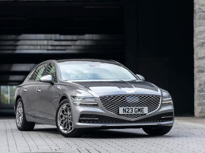 OEM GENESIS We manufacture premium quality forged wheels rims for   GENESIS G80 RG3 2020+ in any design, size, color.  Wheels size:   Front 20 x 8.5 ET 43.5  Rear 20 x 9.5 ET 56  PCD: 5 x 114.3  CB: 67.1  Forged wheels can be produced in any wheel specs by your inquiries and we can provide our specs