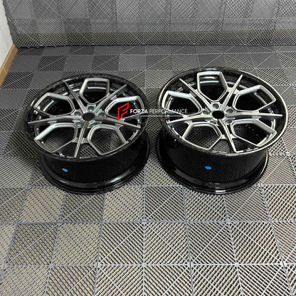 AL-13 R140 STYLE REAL FORGED CARBON 23 INCH FORGED WHEELS RIMS for ASTON MARTIN DBX 707 2023