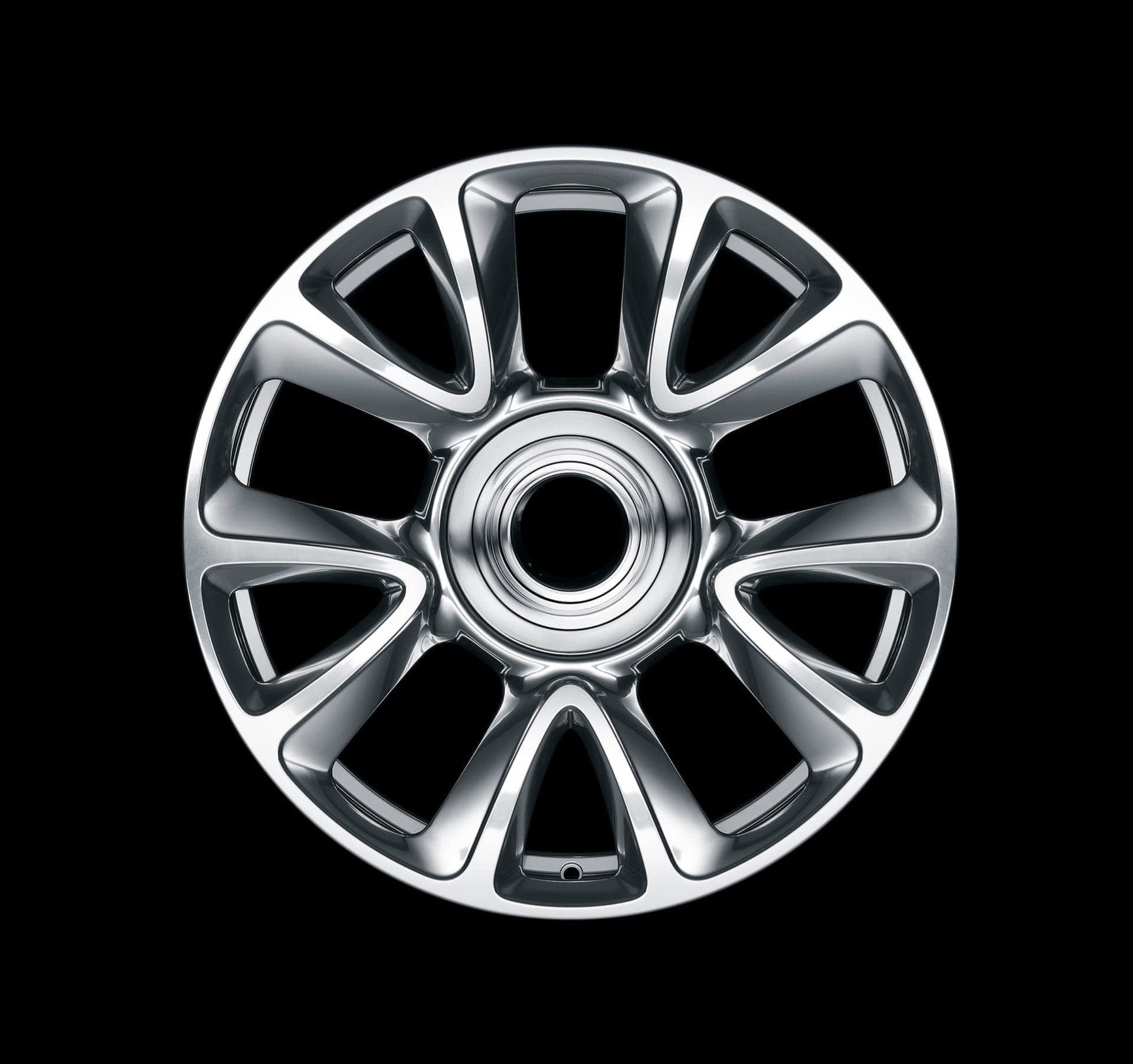 STYLE 670 ALLOY WHEELS for ROLLS-ROYCE SPECTRE Cullinan, Ghost, Dawn, Wraith, Phantom, Drophead RR38