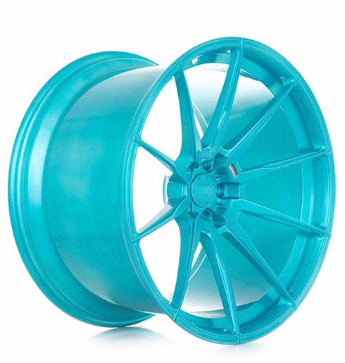 FORZA PERFORMANCE 19 20 INCH FORGED WHEELS for MCLAREN 765 LT custom fit CS Series Tiffany Blue ADV10 M.V1