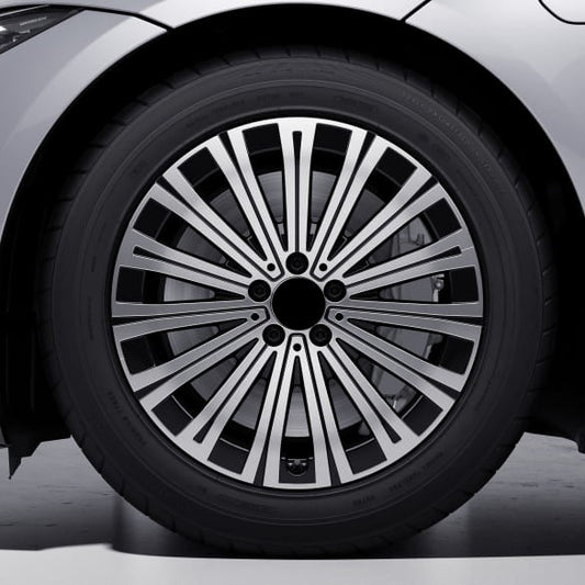 We manufacture premium quality forged wheels rims for   Mercedes-benz EQS V297 2022+ in any design, size, color.  Wheels size:  Front 19 x 8 ET 30,5  Rear 19 x 8 ET 30,5  PCD: 5 x 112  CB: 66,6  Highlights: genuine Mercedes-Benz rims 15-spoke wheel colour: black high-sheen Forged wheels can be produced in any wheel specs by your inquiries and we can provide our specs
