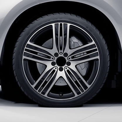 We manufacture premium quality forged wheels rims for   Mercedes-benz EQC N293 2019+ in any design, size, color.  Wheels size:  Front 20 x 7,5 ET 32  Rear 20 x 8,5 ET 30  PCD: 5 x 112  CB: 66,6  Highlights: genuine Mercedes-Benz rims 5-spoke-wheel colour: black shiny / glossy front Forged wheels can be produced in any wheel specs by your inquiries and we can provide our specs