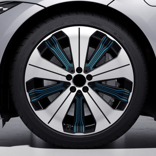 We manufacture premium quality forged wheels rims for   Mercedes-benz EQS V297 2022+ in any design, size, color.  Wheels size:  Front 21 x 10 ET 47  Rear 21 x 10 ET 47  PCD: 5 x 112  CB: 66,6  Highlights: genuine Mercedes-Benz rims 10-spoke wheel colour: black blue high-sheen Forged wheels can be produced in any wheel specs by your inquiries and we can provide our specs