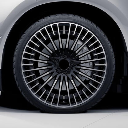 We manufacture premium quality forged wheels rims for   Mercedes-benz EQC N293 2019+ in any design, size, color.  Wheels size:  Front 21 x 8 ET 27  Rear 21 x 9 ET 31  PCD: 5 x 112  CB: 66,6  Highlights: genuine Mercedes-AMG rims multi-spoke-wheel colour: black shiny / glossy front Forged wheels can be produced in any wheel specs by your inquiries and we can provide our specs