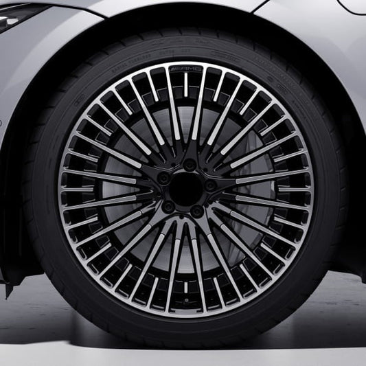 We manufacture premium quality forged wheels rims for   Mercedes-benz EQS V297 2022+ in any design, size, color.  Wheels size:  Front 21 x 10 ET 47  Rear 21 x 10 ET 47  PCD: 5 x 112  CB: 66,6  Highlights: genuine Mercedes-Benz AMG rims multi-spoke wheel colour: black high-sheen Forged wheels can be produced in any wheel specs by your inquiries and we can provide our specs