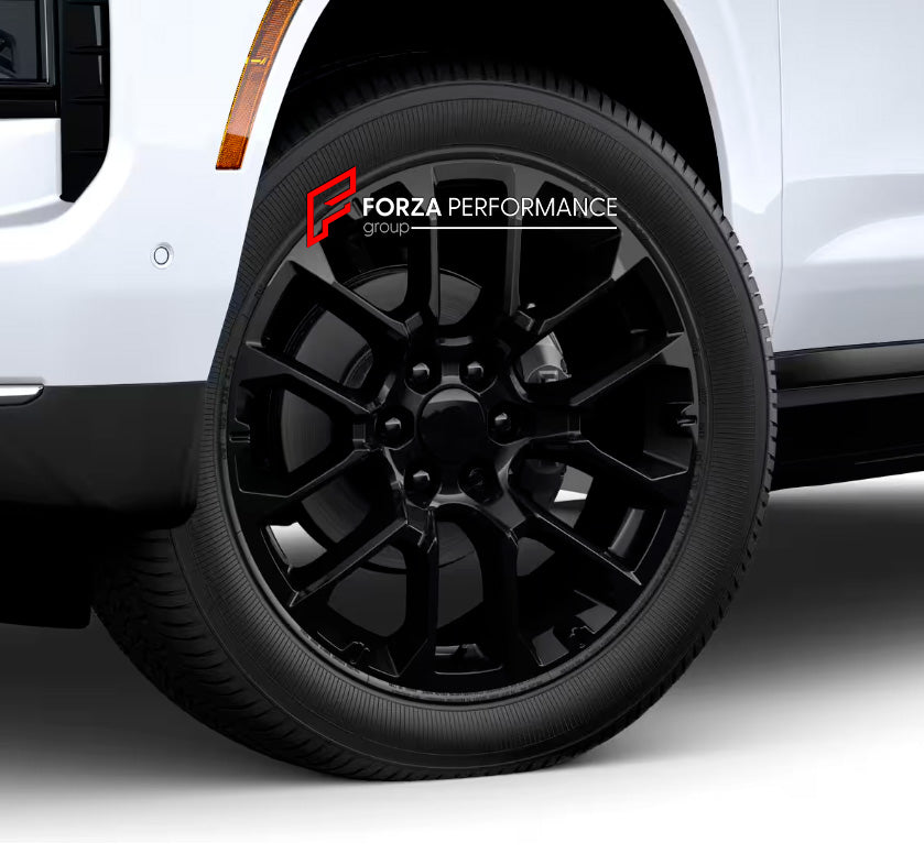 TRUCK FORGED WHEELS for CHEVROLET TAHOE SUBURBAN SUV V (GMT1YC) FACELIFT 2025+ custom fit OEM CHEVROLET TAHOE 2025