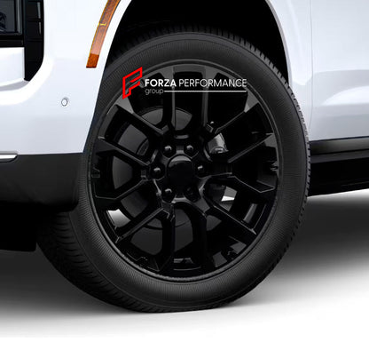 TRUCK FORGED WHEELS for CHEVROLET TAHOE SUBURBAN SUV V (GMT1YC) FACELIFT 2025+ custom fit OEM CHEVROLET TAHOE 2025