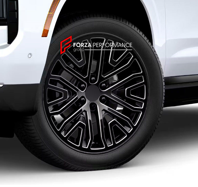 TRUCK FORGED WHEELS for CHEVROLET TAHOE SUBURBAN SUV V (GMT1YC) FACELIFT 2025+ custom fit OEM CHEVROLET TAHOE 2025