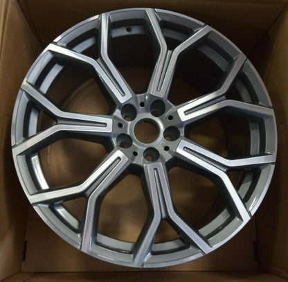 21" INCH Y-SPOKE BICOLOR STYLE 753 914 M OEM DESIGN FORGED WHEELS RIMS FOR BMW X7 G07 LCI xDrive40i xDrive40d M60 xDrive 2022+2222